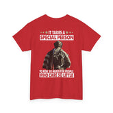 Proudly Served Veteran Tshirt - It Takes A Special Person To Risk So Much For People Who Care So Little